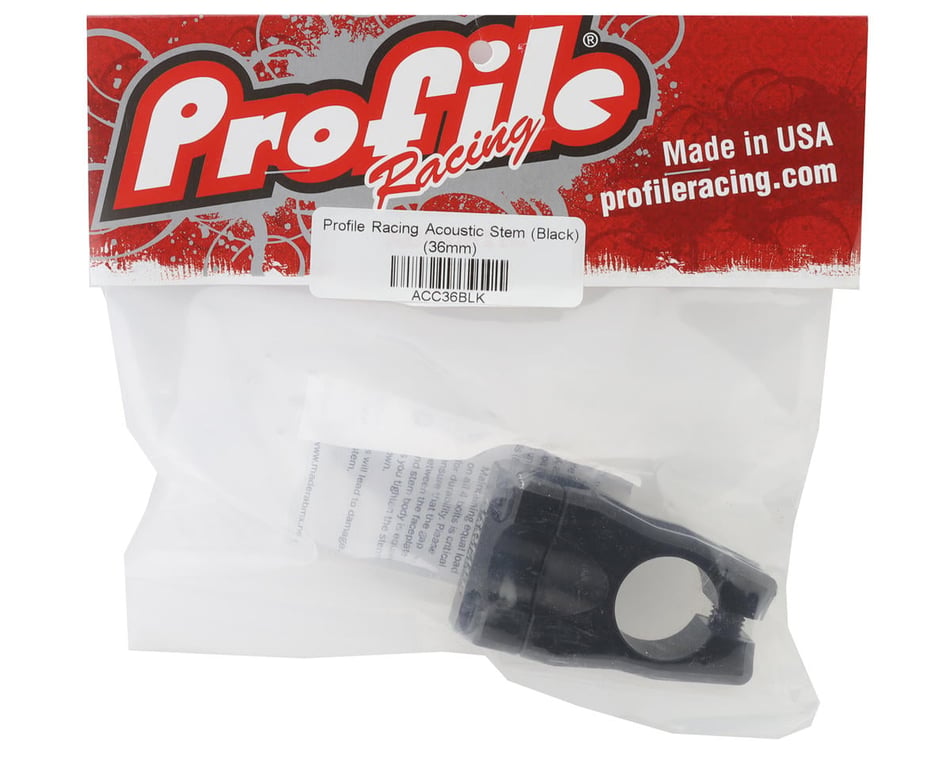 Profile Racing Acoustic Stem (Black) (36mm) - Dan's Comp