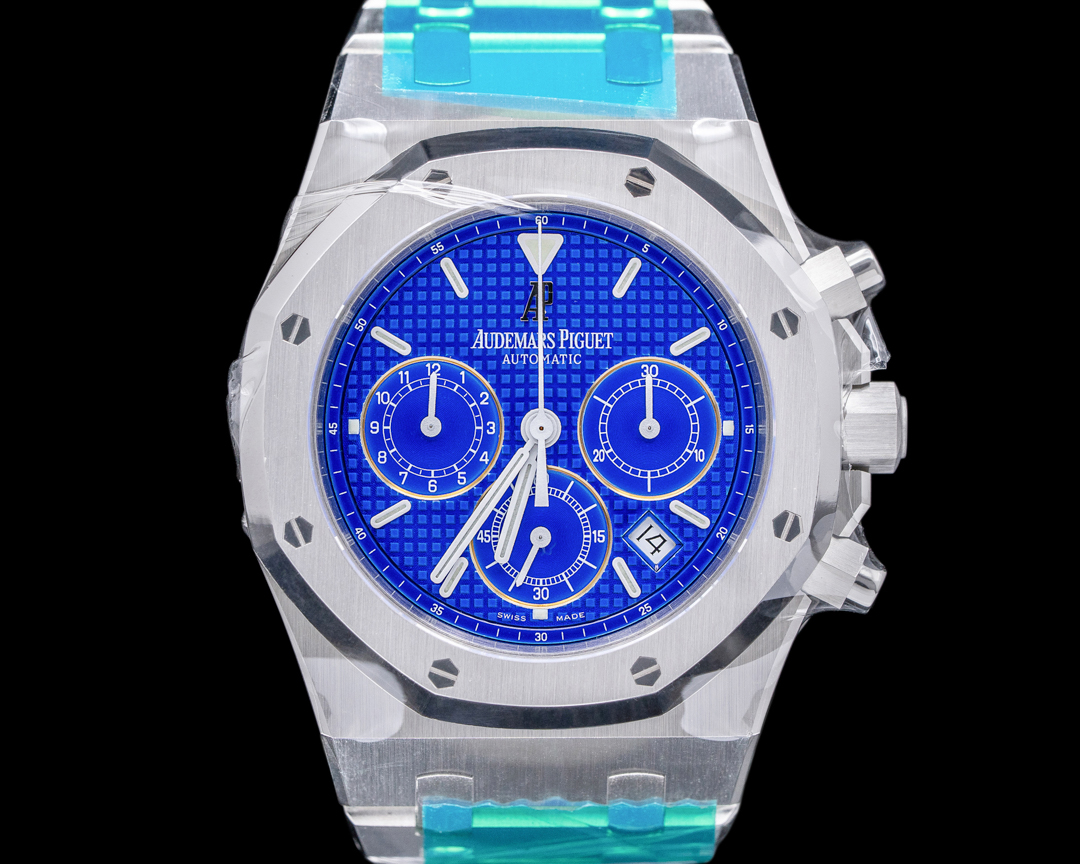 52179) Audemars Piguet Royal Oak 25860ST Chronograph Yves Klein SS