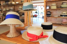 ガチャピン・ムックと春日部の「田中帽子店」がコラボ麦わら帽子 数量