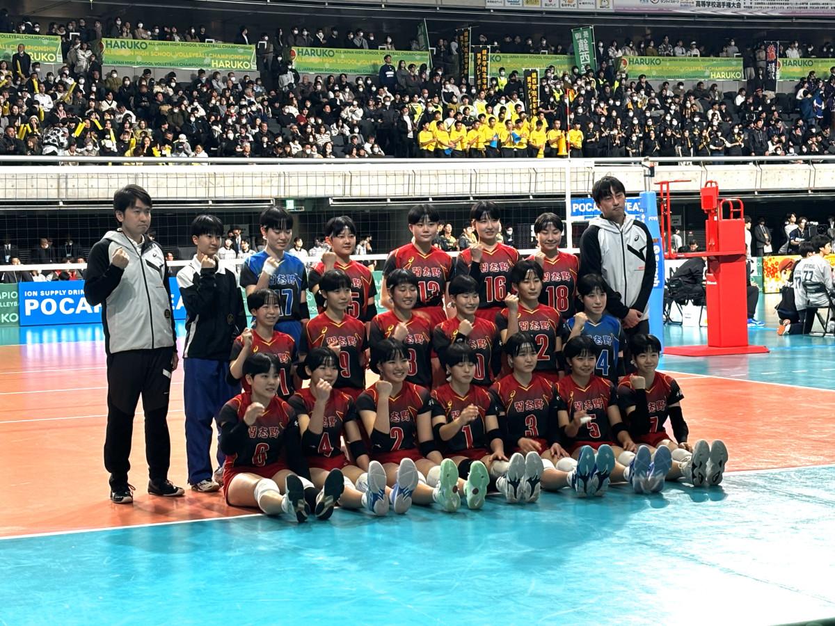 習志野高校バレー部、「春高バレー」に男女で出場 2年連続 - 習志野