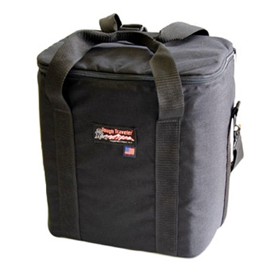 ダンスミュージックレコードが「レコードバッグ」－タフトラベラーと