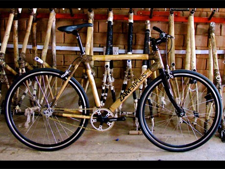 竹製」自転車フレーム、原宿で販売開始－ザンビアのソーシャル