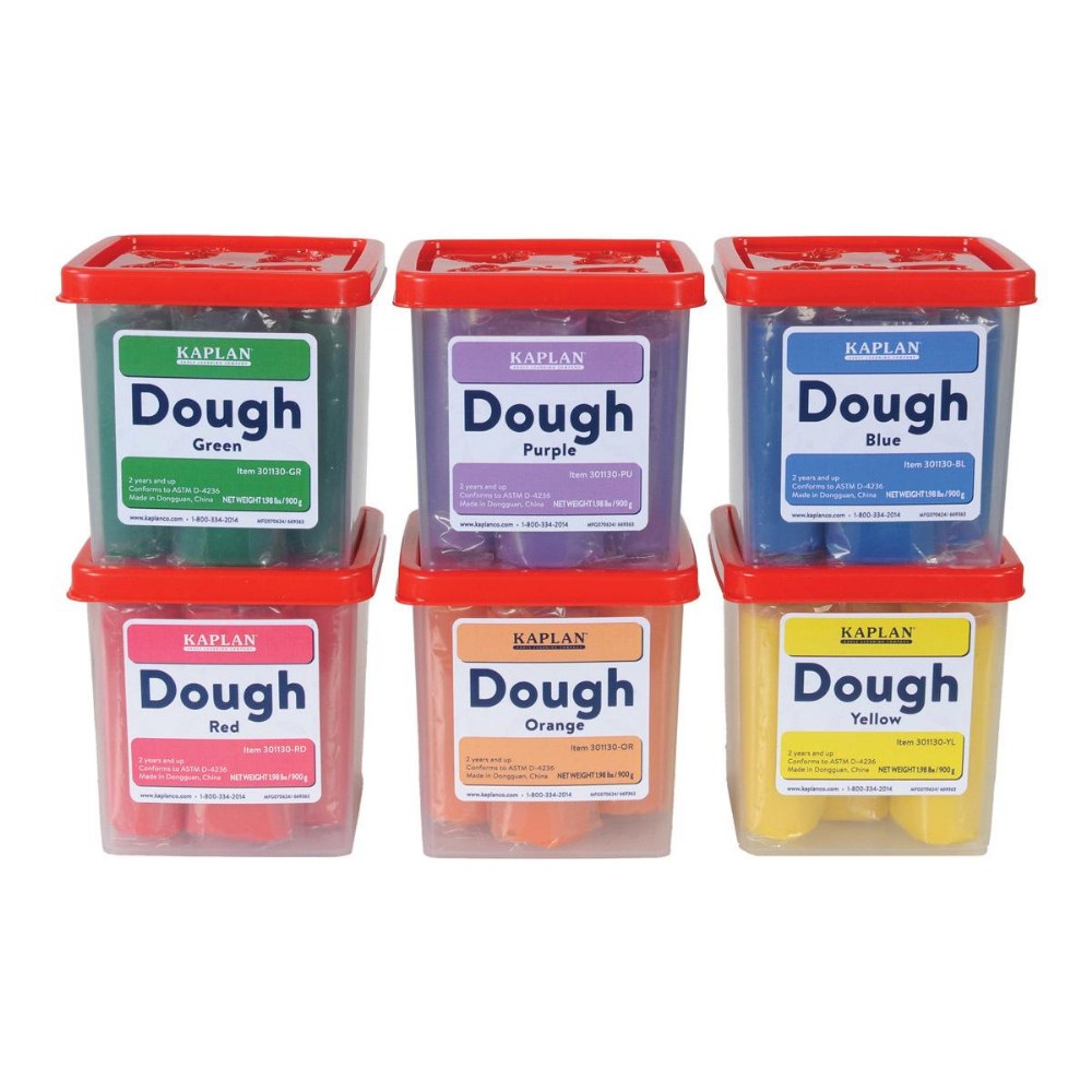 Kaplan Dough Classic Colors - 1.98 lb Containers