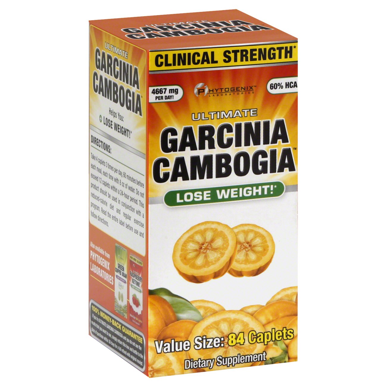 Phytogenix Laboratories Ultimate Garcinia Cambogia Caplets - Shop