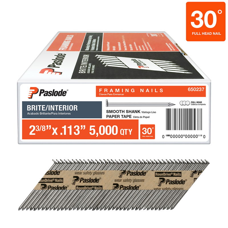 PASLODE FRAMING PAPER TAPE ANGLED 30-DEG 8D 2-3/8