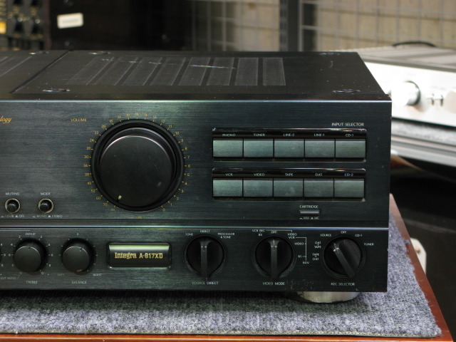 Integra A-817XD ONKYO - 中古オーディオ 高価買取・販売 ハイファイ堂