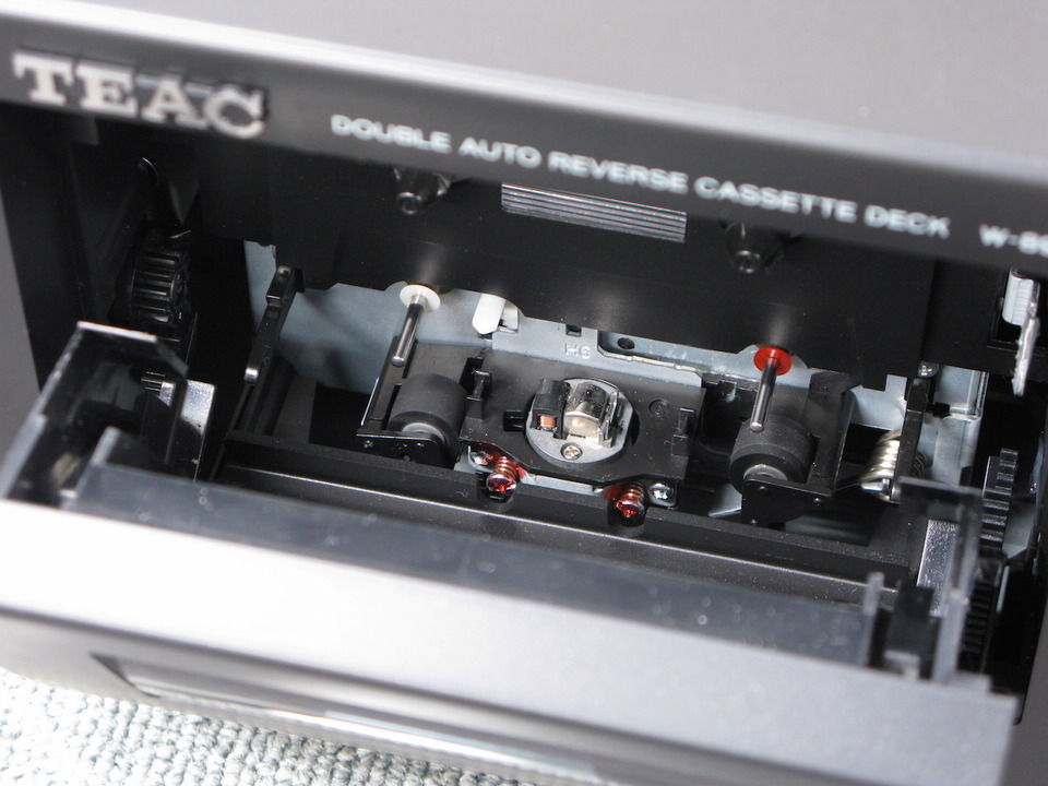 TEAC W-890R S ダブルオートリバースカセットデッキ Amazon.co.jp