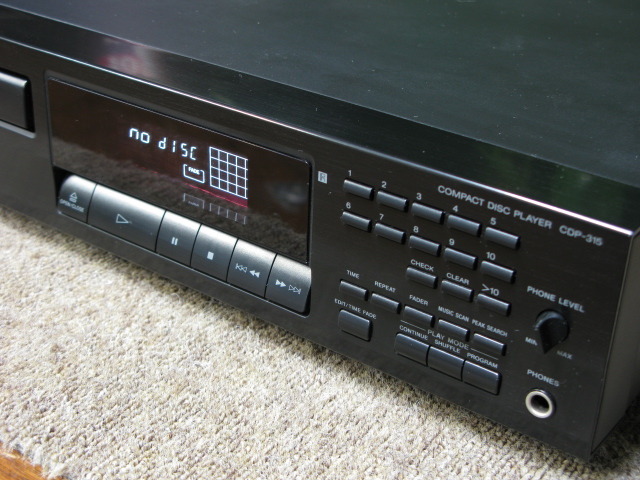 CDP-315 SONY - 中古オーディオ 高価買取・販売 ハイファイ堂