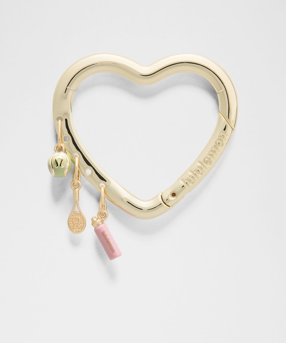 チャームハート キーリング | バッグ | Lululemon JP