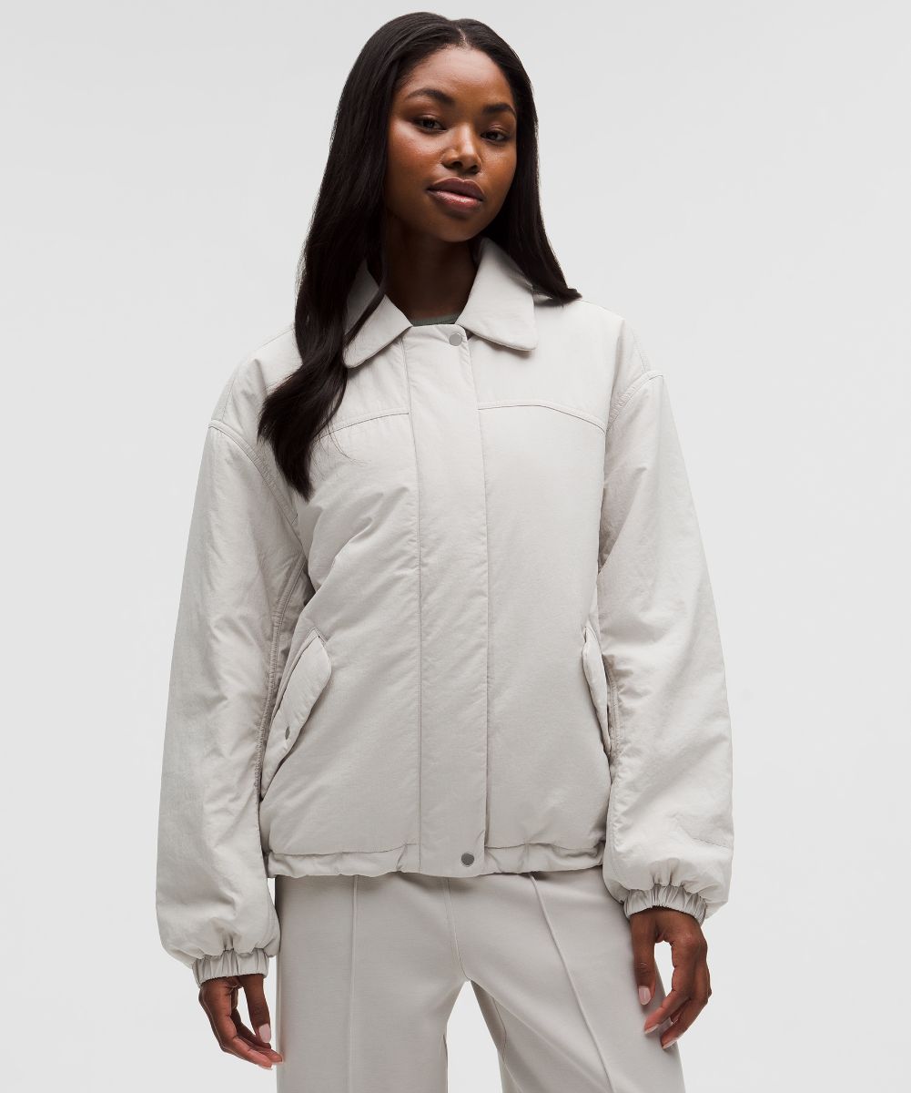 インサレートオーバーサイズ襟付きジャケット | ジャケット&アウター