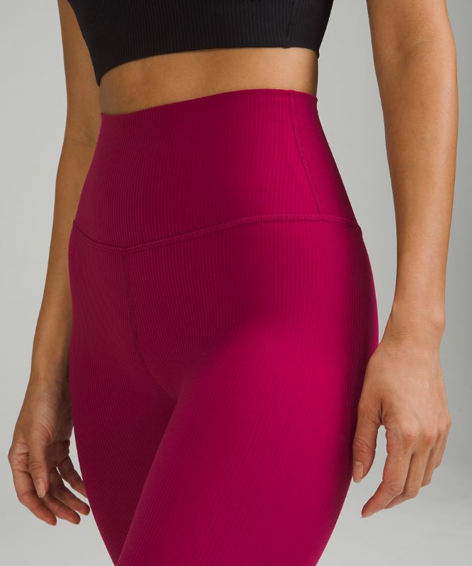 ルルレモン Align™ リブハイライズパンツ 24インチ *アジアフィット