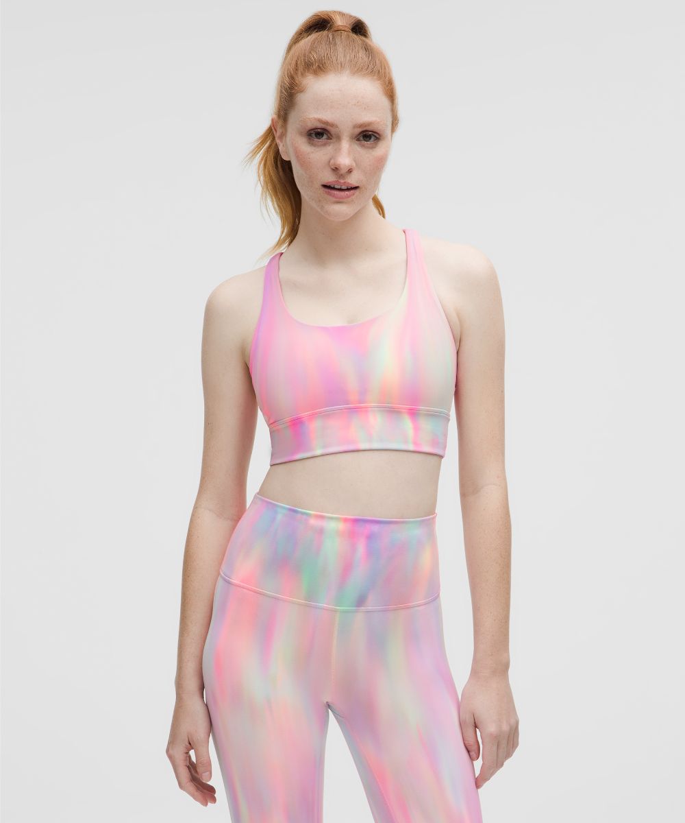 ルルレモン Energy ロングラインブラ ミディアムサポート、B–Dカップ