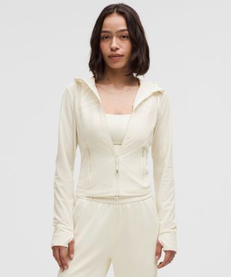 未使用】ルルレモン lululemon 白 ジャケット ヨガ 未使用】ルルレモン