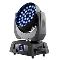 Stage Right by Monoprice Stage Wash 360W LED DMX Moving Head RGBW