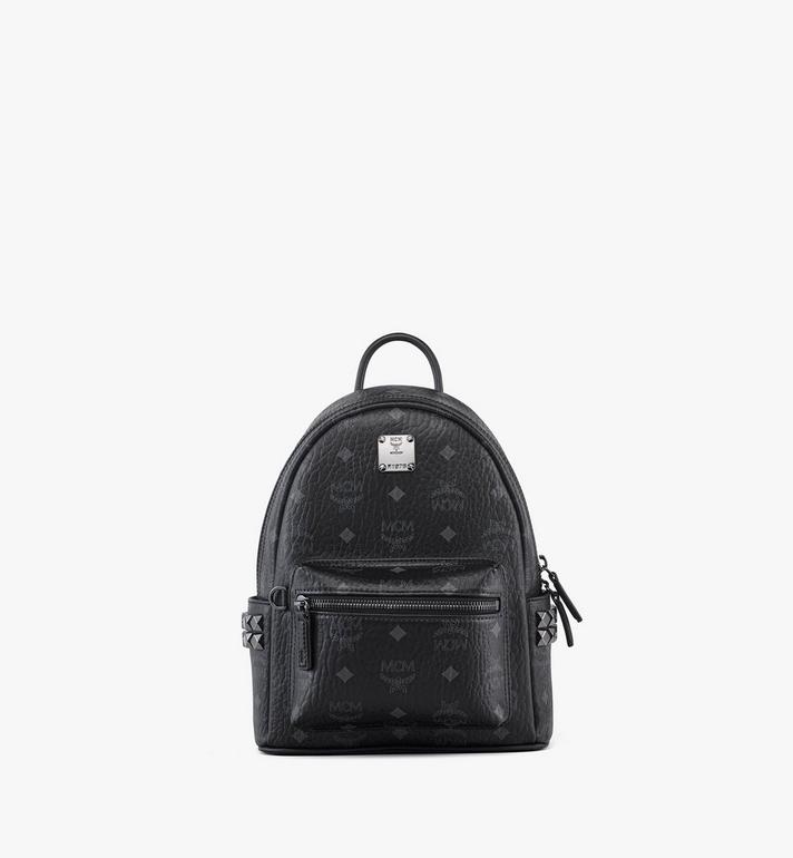 Mini Stark Side Studs Backpack in Visetos Black | MCM ®US