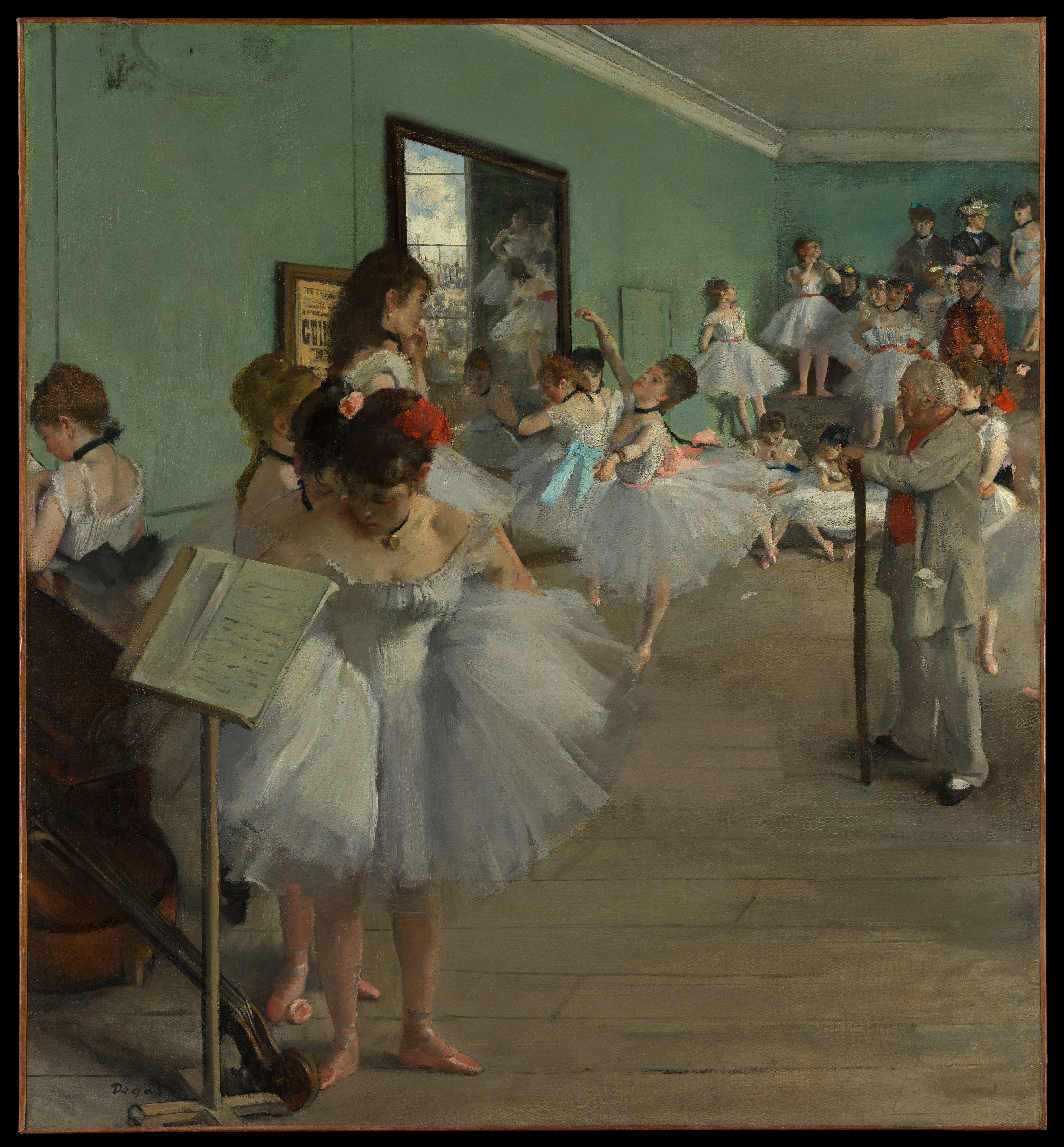 Edgar Degas - The Dance Class - The Metropolitan Museum of Art