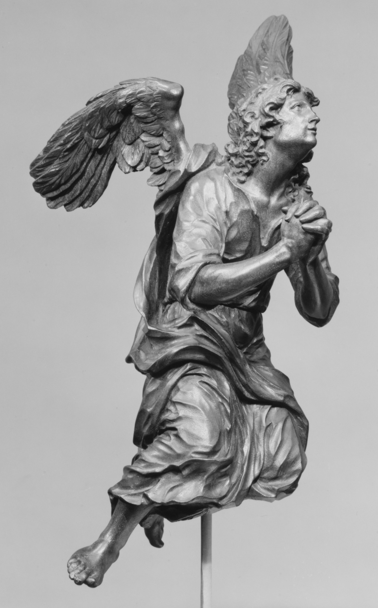 Hendrik-Frans Verbruggen - Angel (one of a pair) - Flemish - The