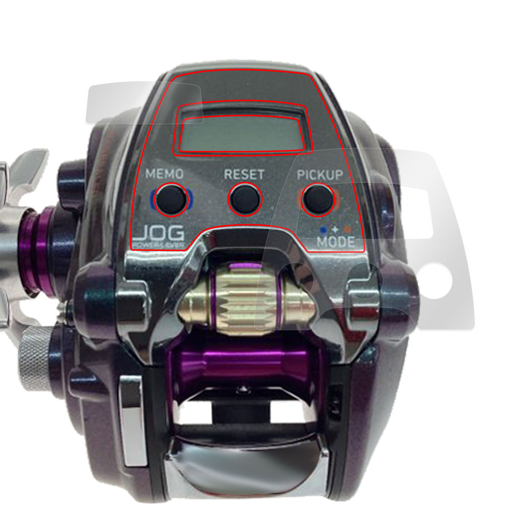 DAIWA 17 電動リール シーボーグ LTD 200J 200JL 保護フィルム OverLay