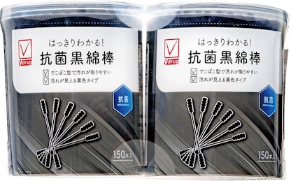 抗菌黒綿棒 - 商品のご案内 | V-check | 暮らしのいちばんそばにいたい。