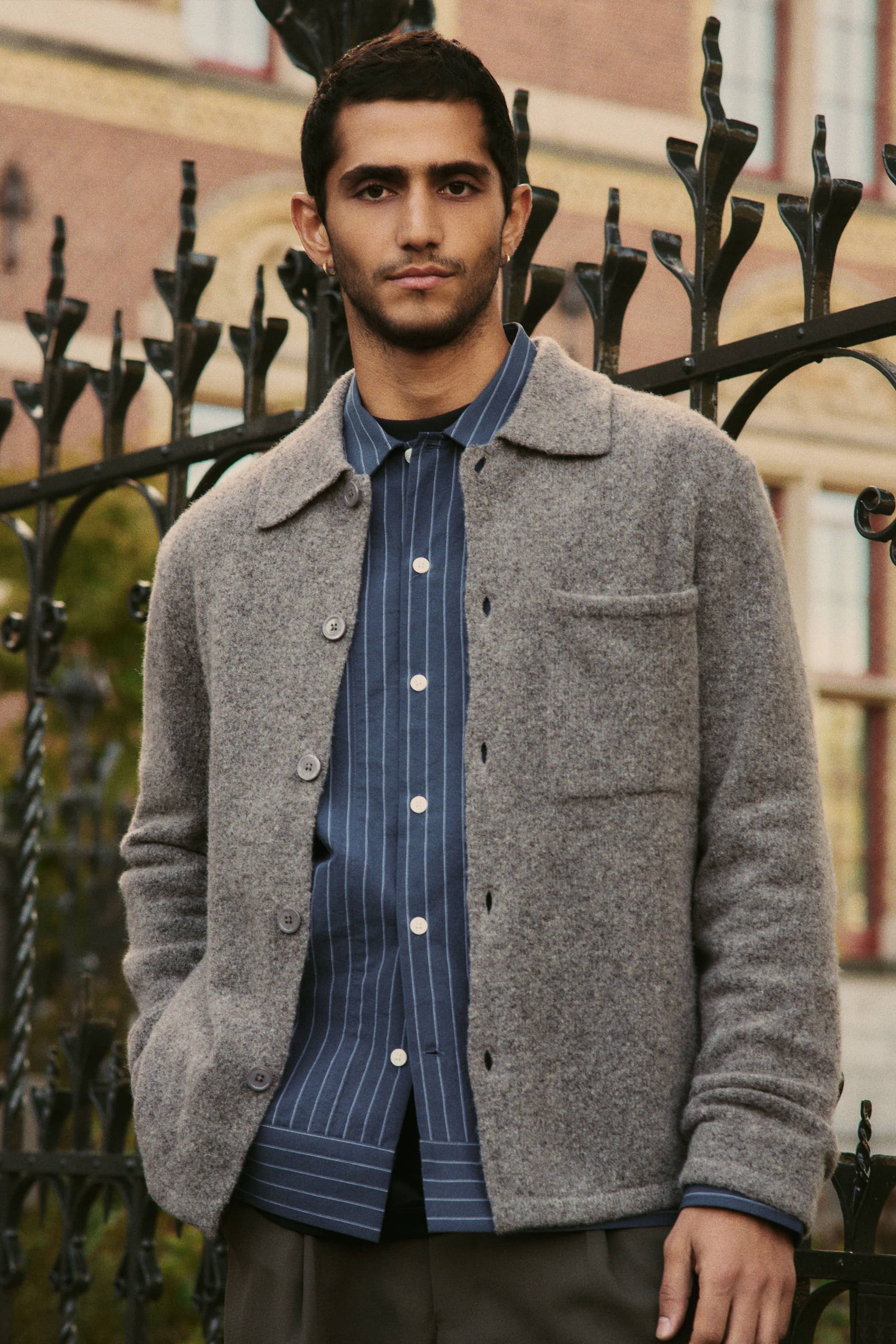 Jonas 6683 men's sweater - Mable Husk - Buy online at NN.07®