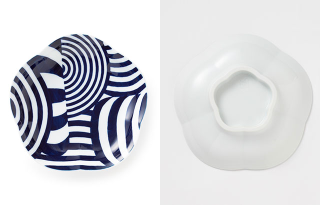 KOSEN 藍鍋島 高台皿｜食卓の道具｜中川政七商店 公式サイト