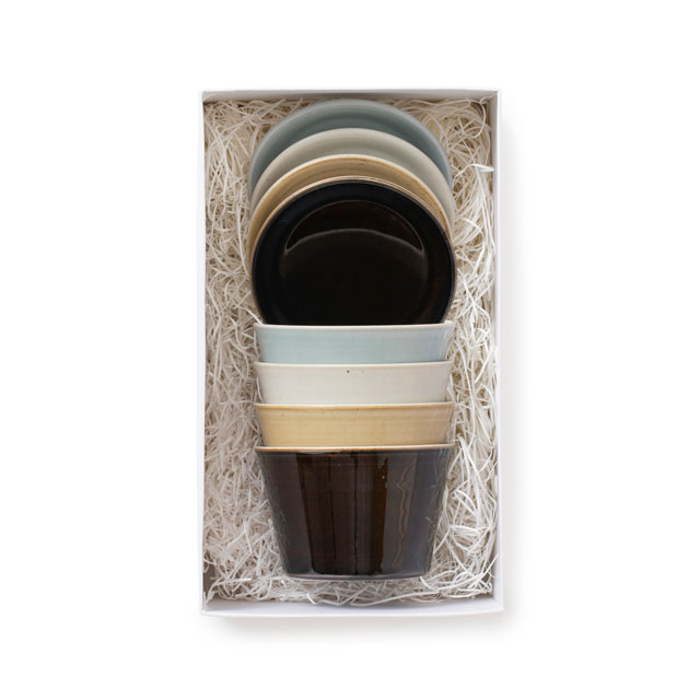 波佐見焼の保存の器 ちょこ鉢 白・薄茶・飴・青磁｜中川政七商店 公式