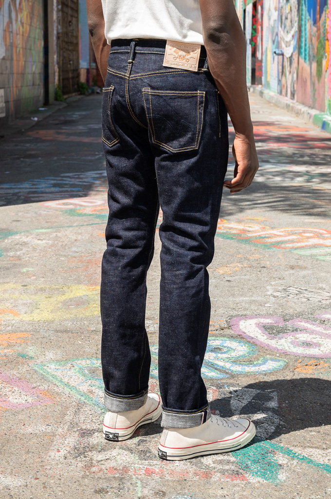 Self Edge x Iron Heart 19oz Denim Jeans - SEXIH25-301 - Slim
