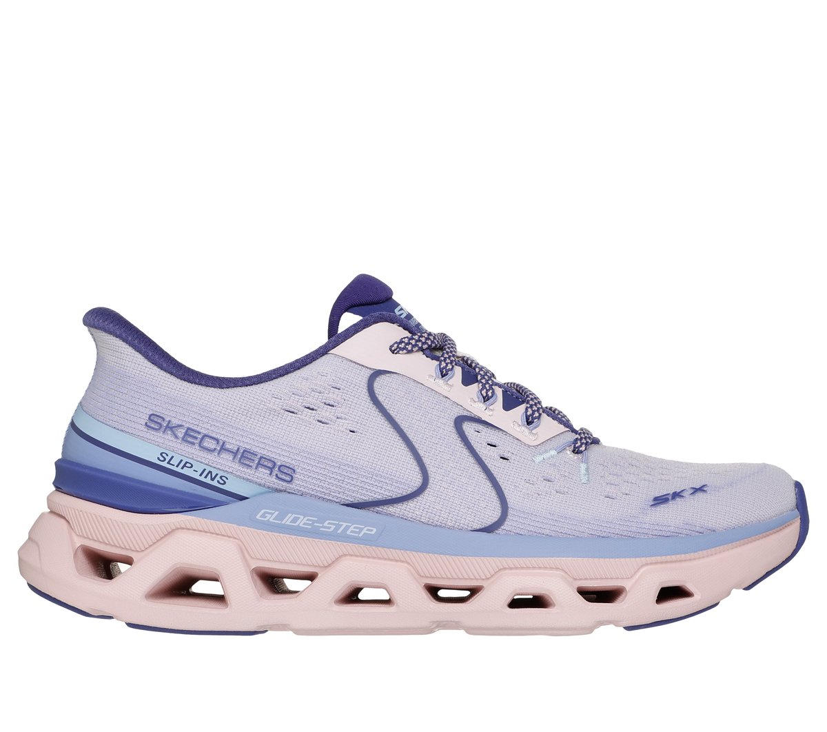 Skechers Slip-ins: Glide-Step Altus - Adrenaline Rush - PINK / BLUE