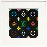 谷口小夏「minor role(ブルー)」スクリーンプリント :: 絵画買取・販売