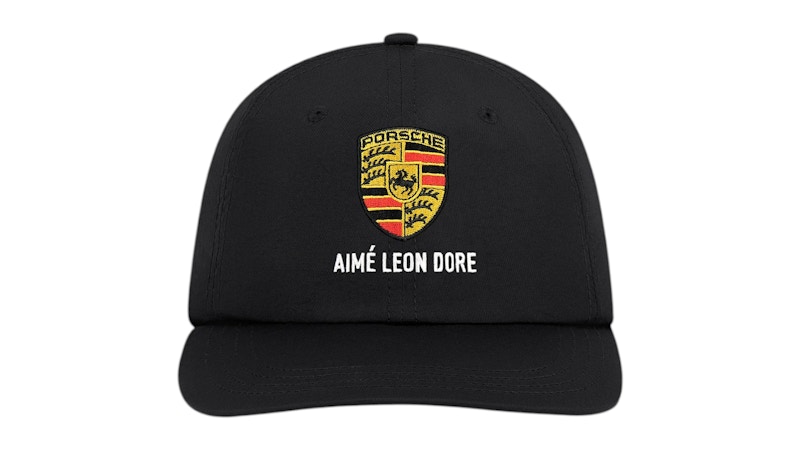 Aime Leon Dore x Porsche Nylon Logo Hat Black Men's - FW25 - US