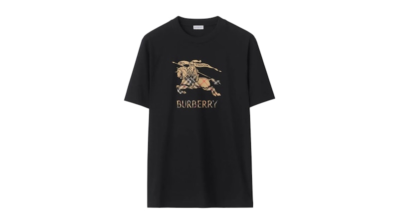 Burberry Seth Ekd T-shirt Black Men's - SS26 - US