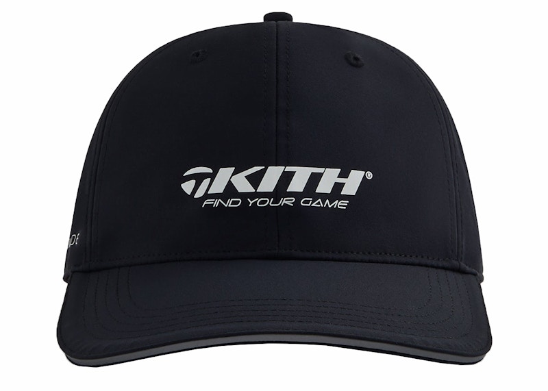 Kith TaylorMade Reflective Nylon Cap Black - SS24 - US