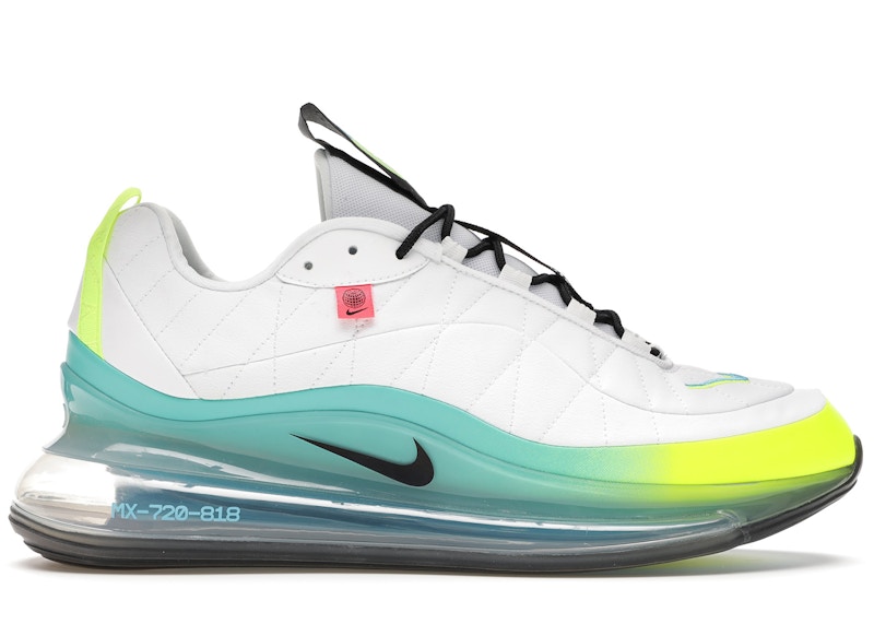 Nike MX 720 818 Worldwide White Blue Fury Volt Men's - CT1282-100 - US