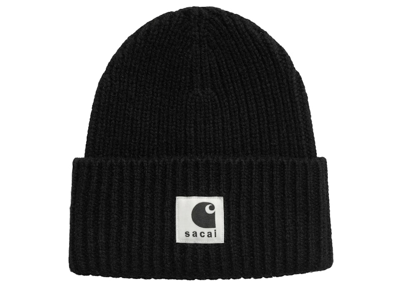 Sacai x Carhartt WIP Beanie Black メンズ - FW23 - JP