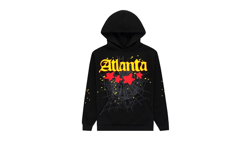Sp5der Atlanta Hoodie Black メンズ - FW25 - JP
