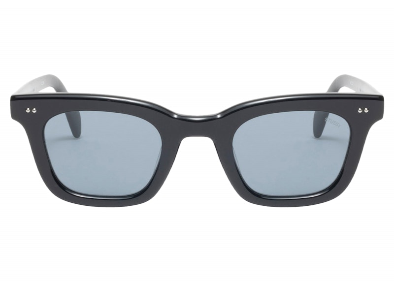 Stussy Ace Sunglasses Black/Blue Lens Men's - SS24 - US