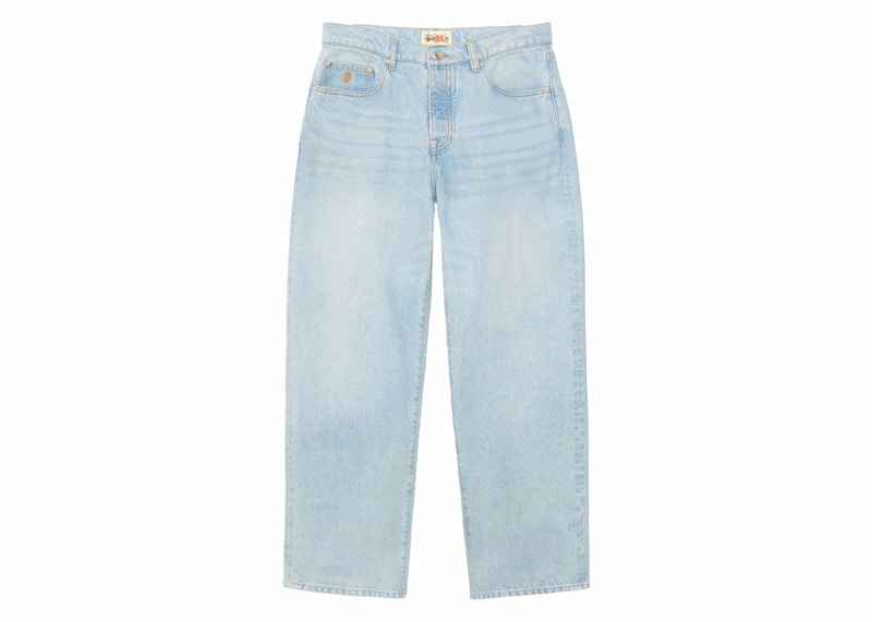 Stussy Big Ol' Denim Jean Light Wash Men's - SS24 - US