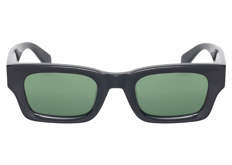 Stussy Vincent Sunglasses Black/Green Men's - SS24 - US