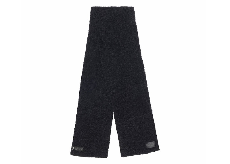 Stussy Pieced Alpaca Wool Scarf Black Men's - FW24 - US