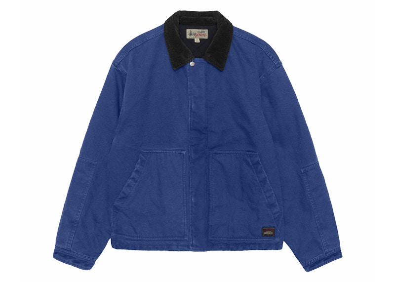 Stussy Workgear Jacket Blue メンズ - FW24 - JP