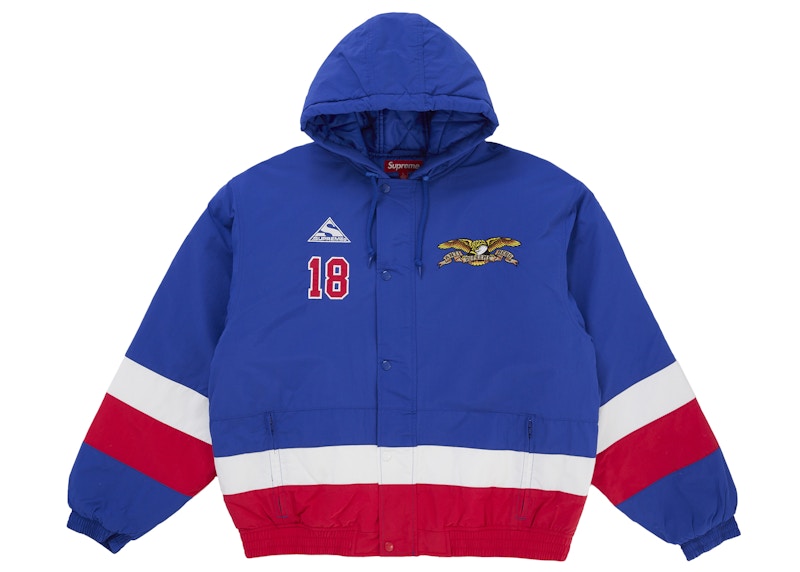 Supreme ANTIHERO Stadium Jacket Blue メンズ - FW25 - JP