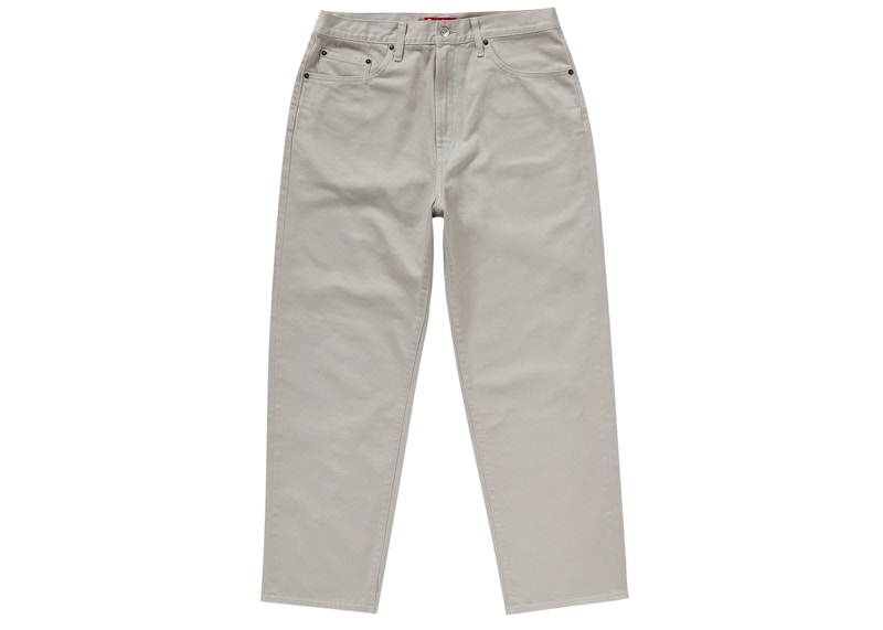 Supreme Baggy Jean (FW24) Grey Men's - FW24 - US