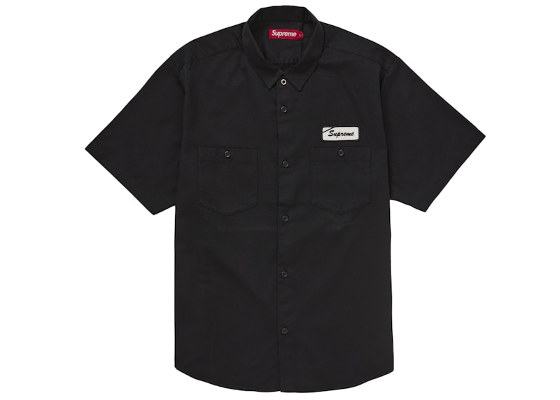 Supreme Bitch S/S Work Shirt Black Men's - SS25 - US
