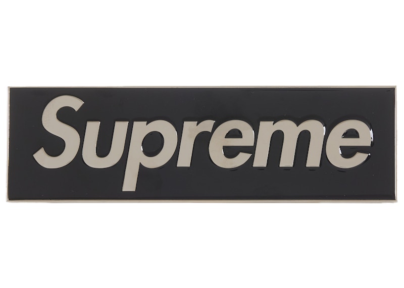 Supreme Box Logo Car Emblem Black - FW25 - US