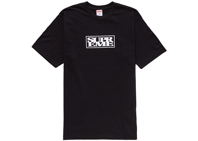 Supreme Connect Tee Black Men's - FW24 - US