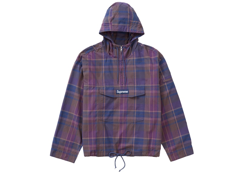 Supreme Cotton Utility Anorak Plaid Men's - SS24 - GB