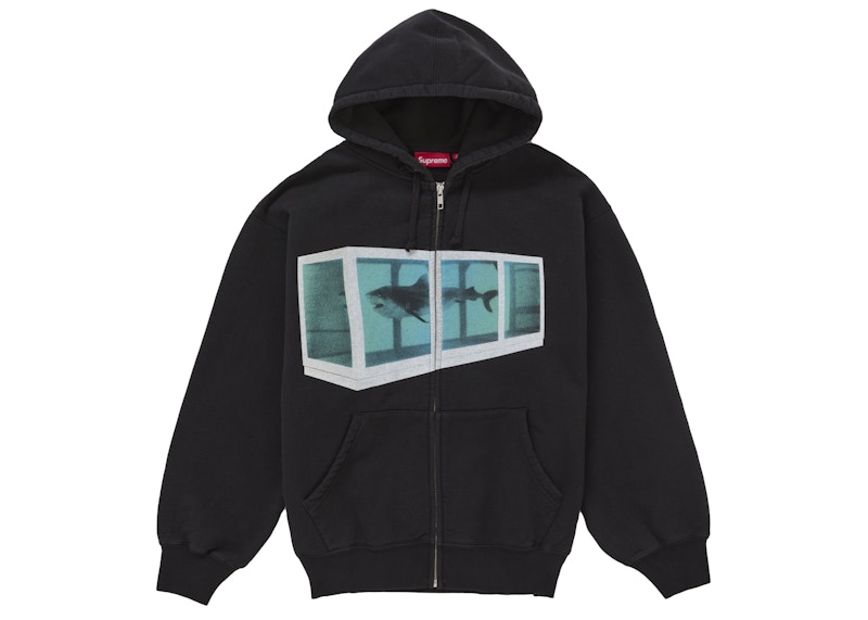 Supreme Damien Hirst Zip Up Hooded Sweatshirt Black メンズ - SS25 - JP