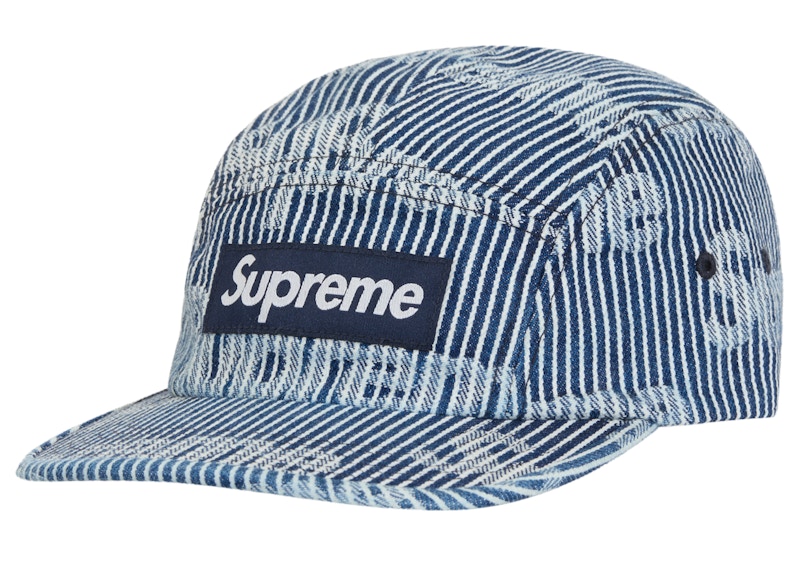 Supreme Denim Camp Cap SS24 Stripe - JP