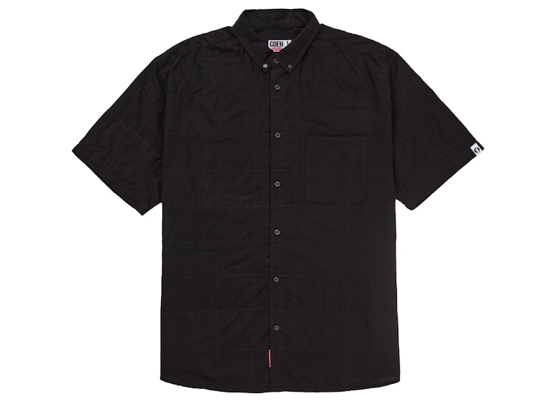 Supreme GOODENOUGH Patchwork S/S Shirt Black Men's - SS25 - US