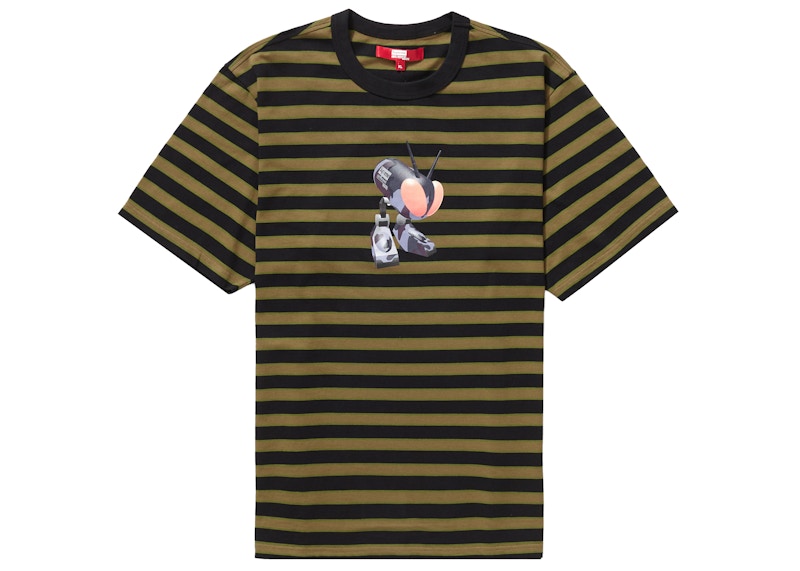 Supreme JUNYA WATANABE CDG MAN Stripe S/S Top Black Men's - FW21 - US
